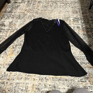 Nygard Peplum Sweater NWT